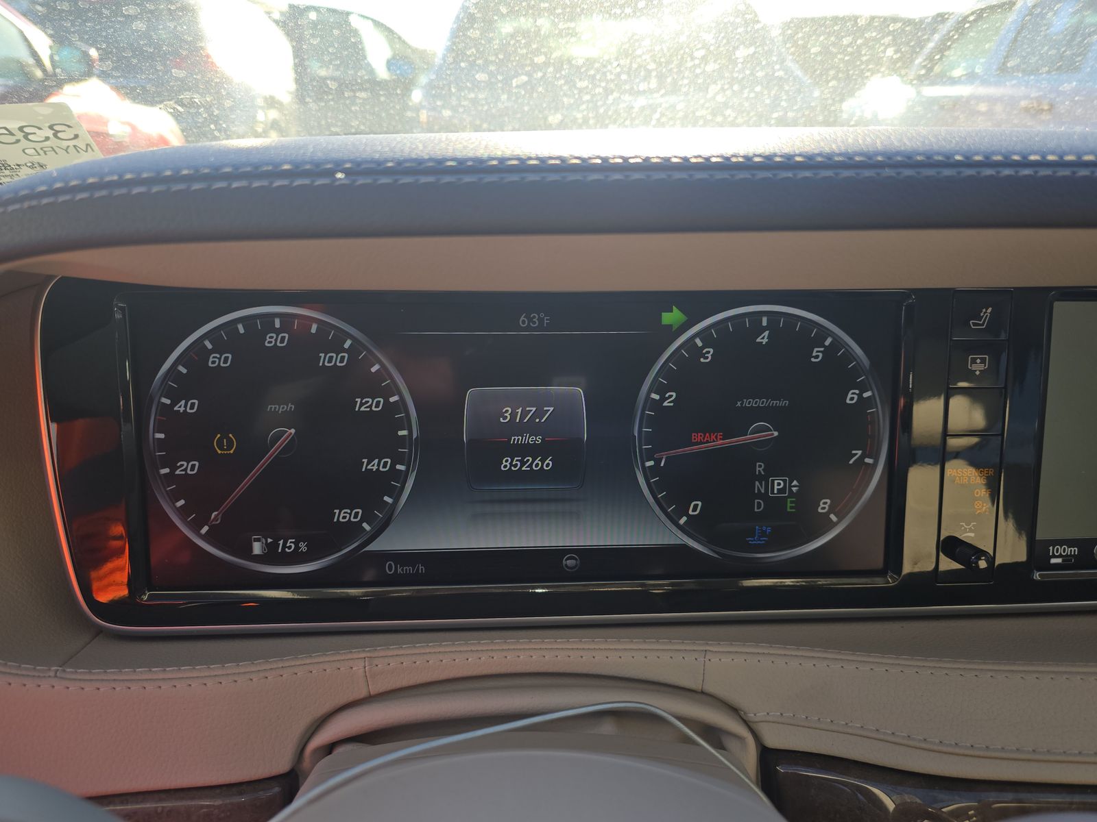 2015 Mercedes-Benz S-Class S 550 AWD