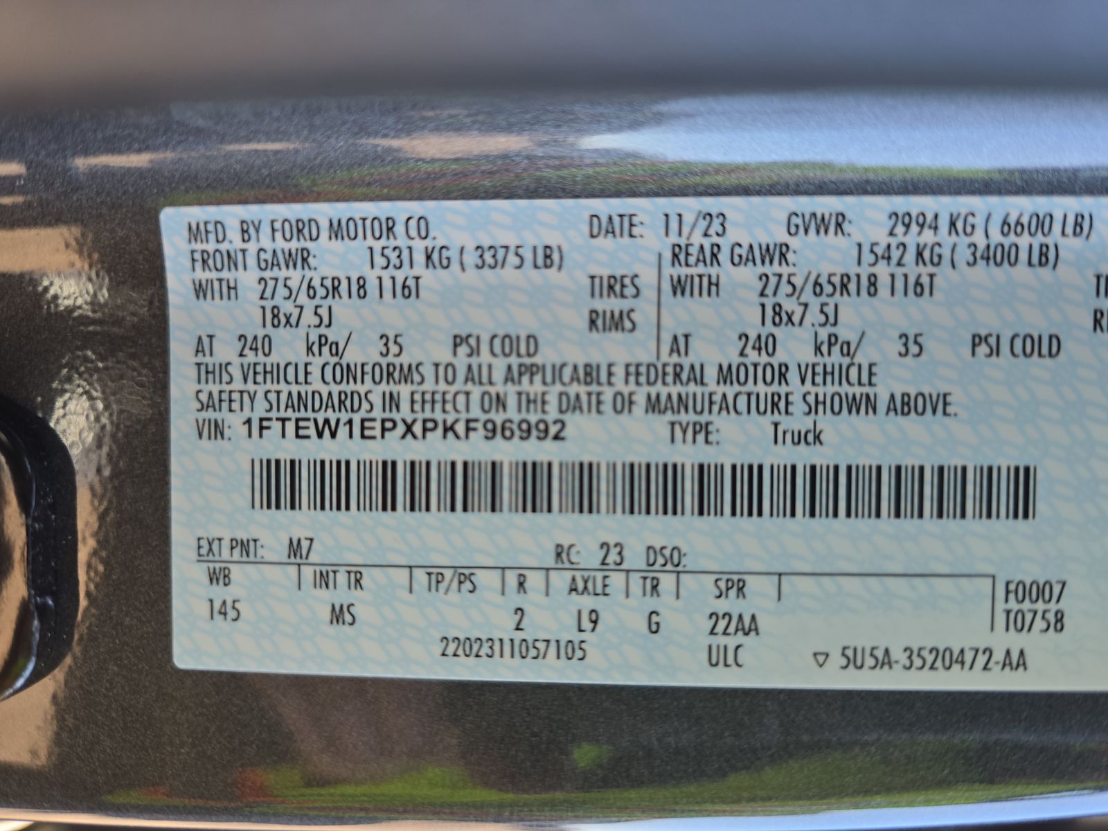 2023 Ford F-150 XLT AWD