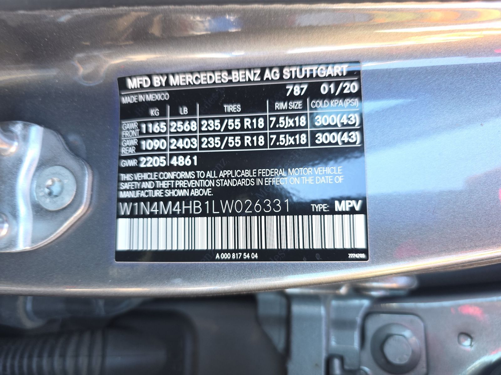 2020 Mercedes-Benz GLB GLB 250 AWD