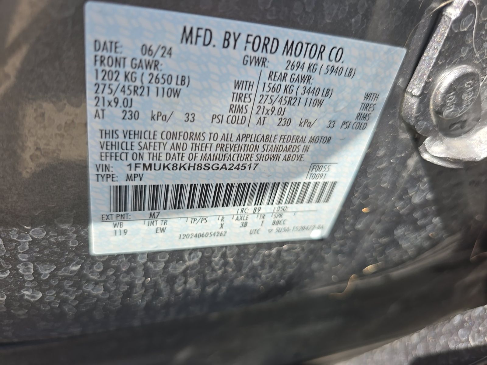 2025 Ford Explorer ST-Line AWD