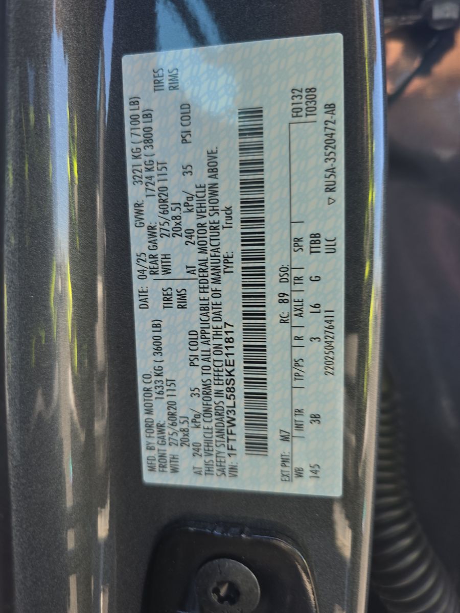 2025 Ford F-150 XLT AWD