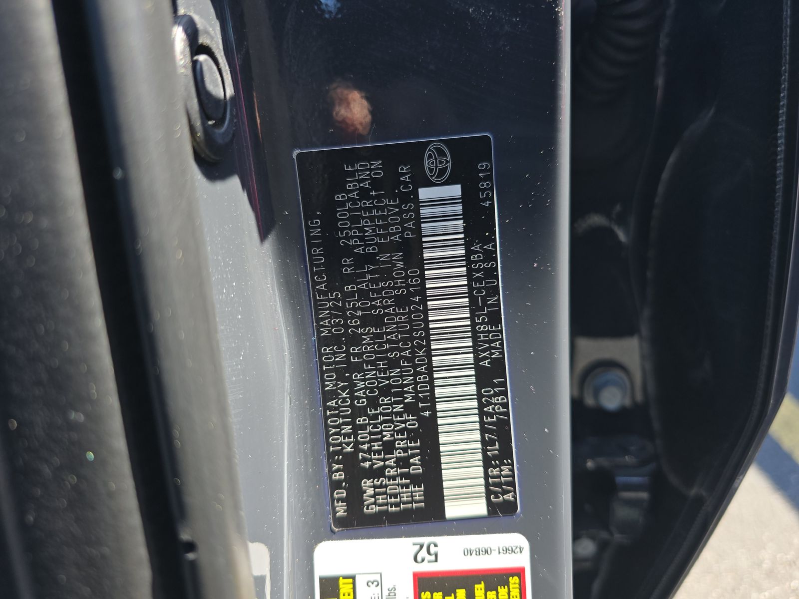 2025 Toyota Camry SE AWD