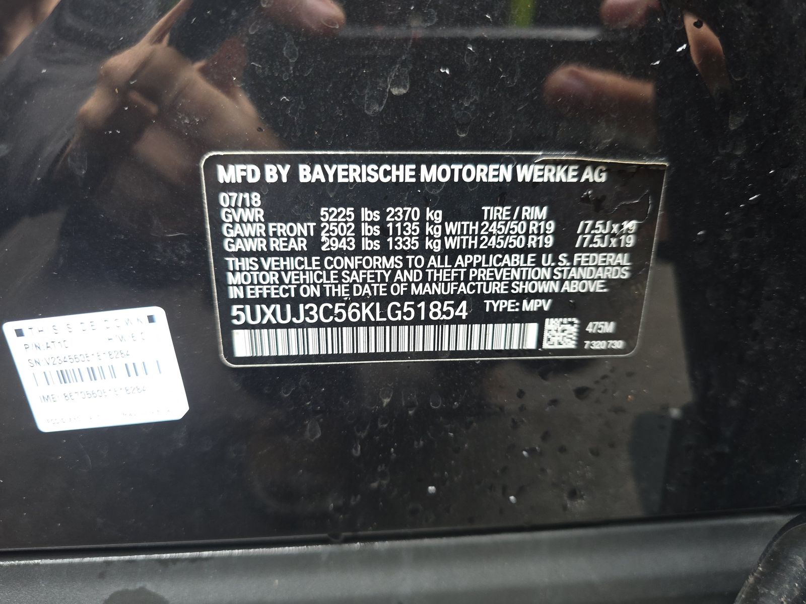 2019 BMW X4 xDrive30i AWD
