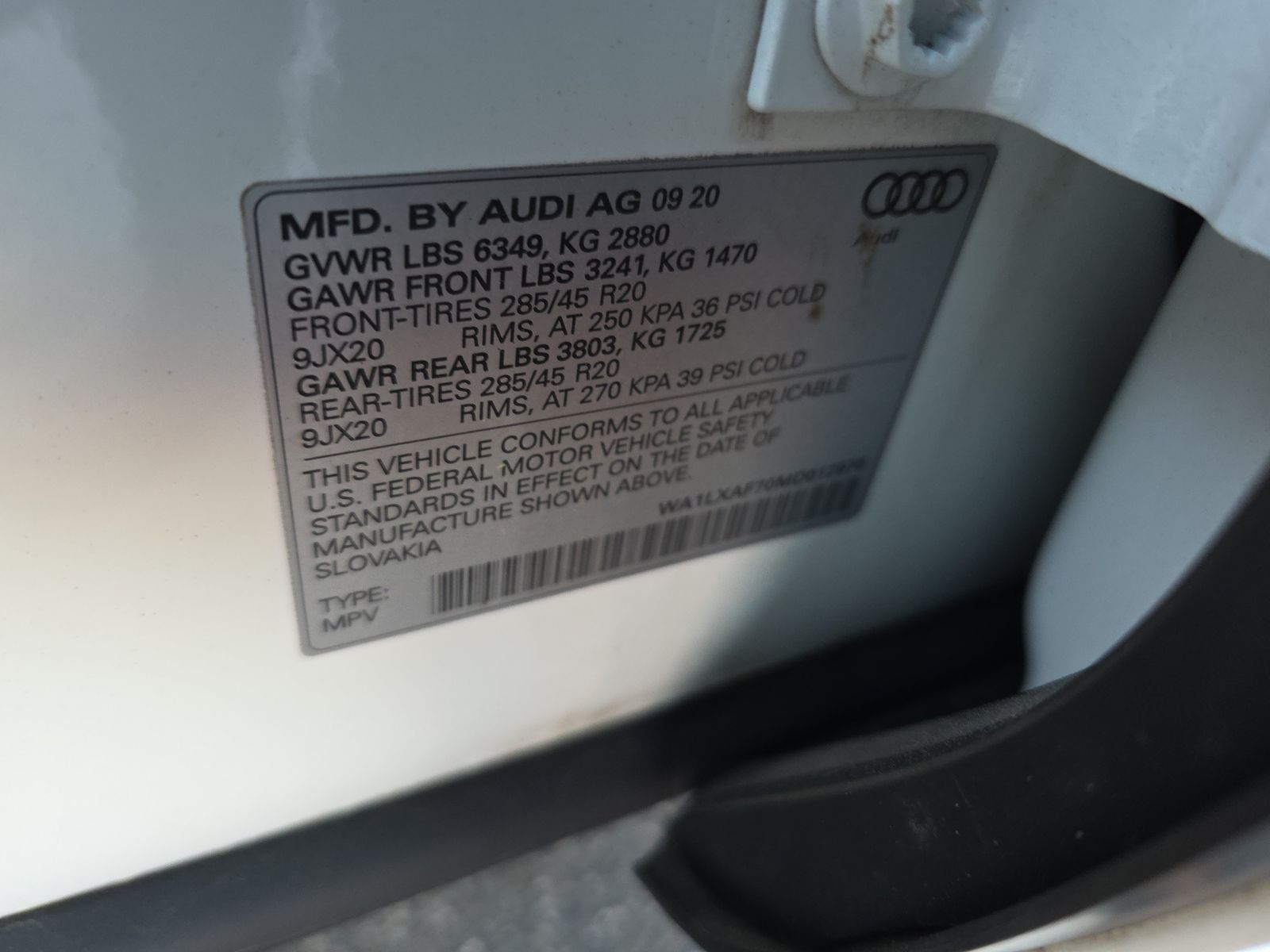 2021 Audi Q7 3.0T Premium Plus AWD