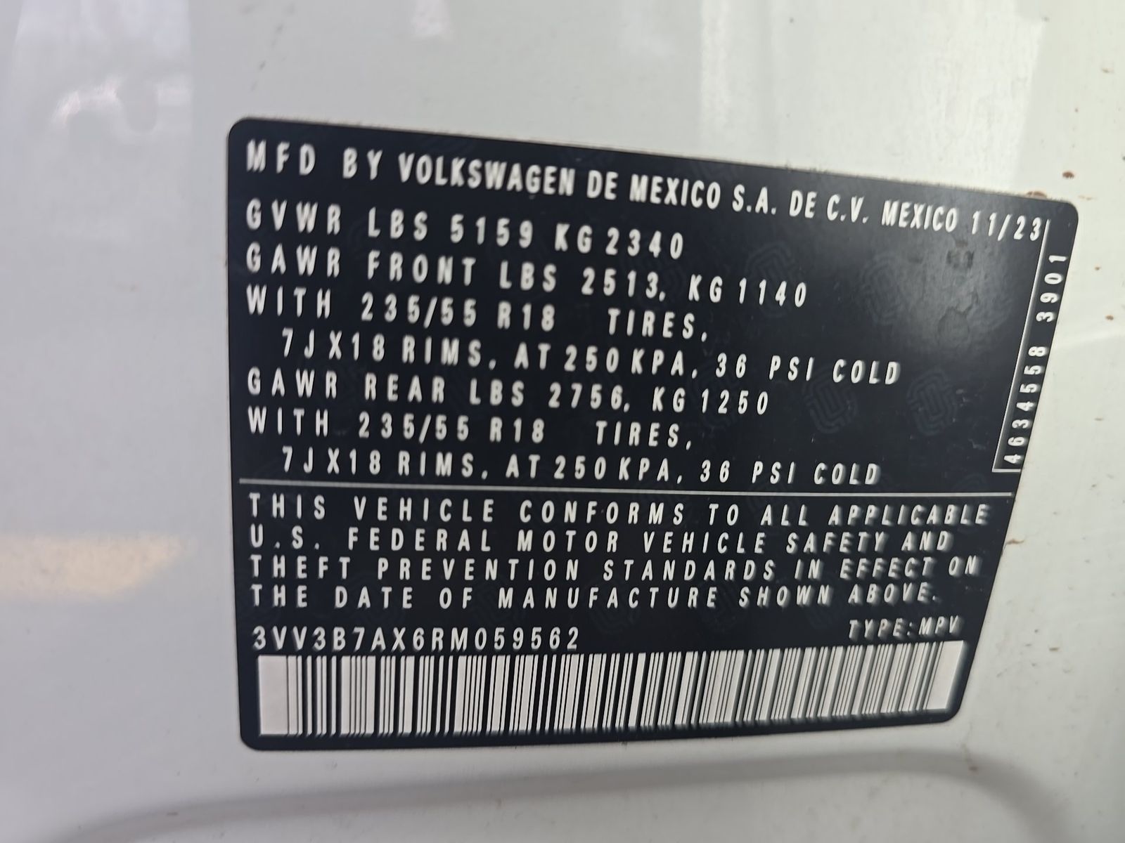 2024 Volkswagen Tiguan 2.0T SE FWD