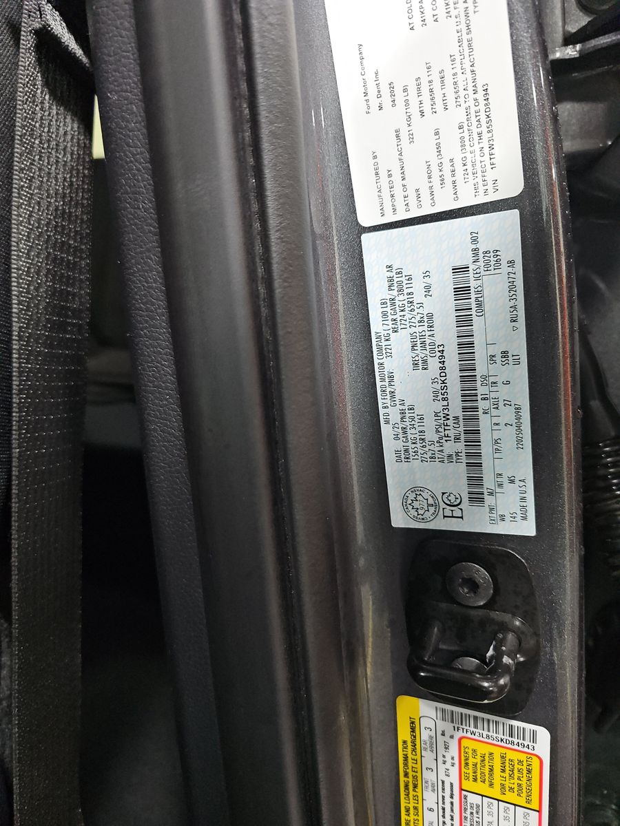 2025 Ford F-150 XLT AWD