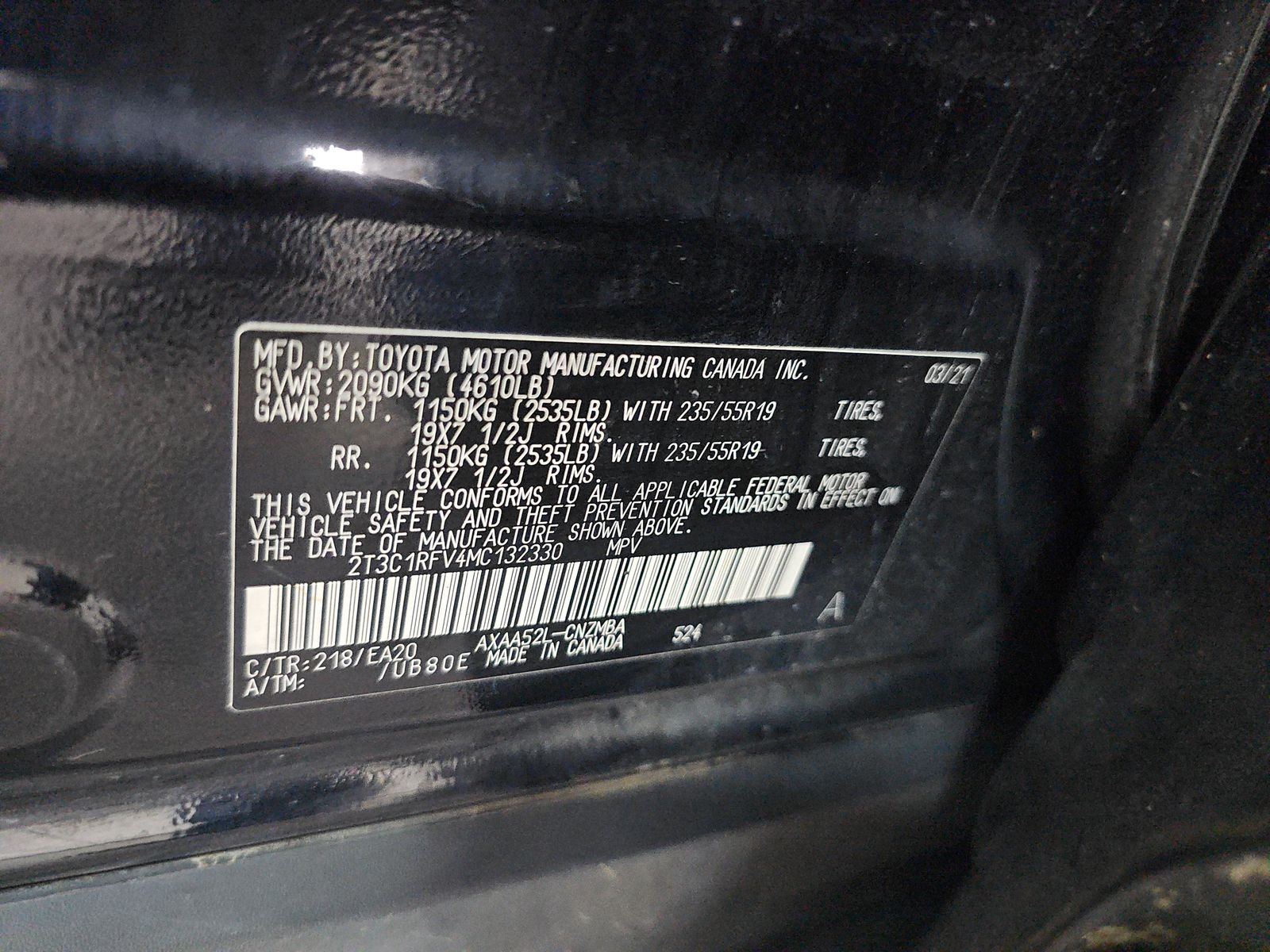 2021 Toyota RAV4 XLE Premium FWD