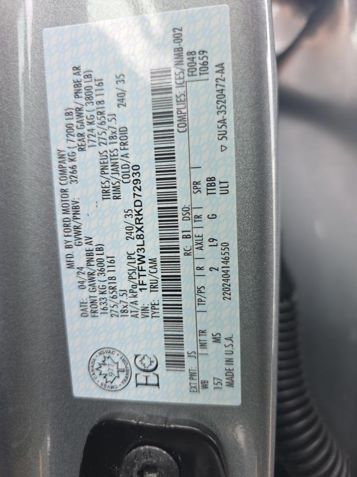 2024 Ford F-150 XLT AWD