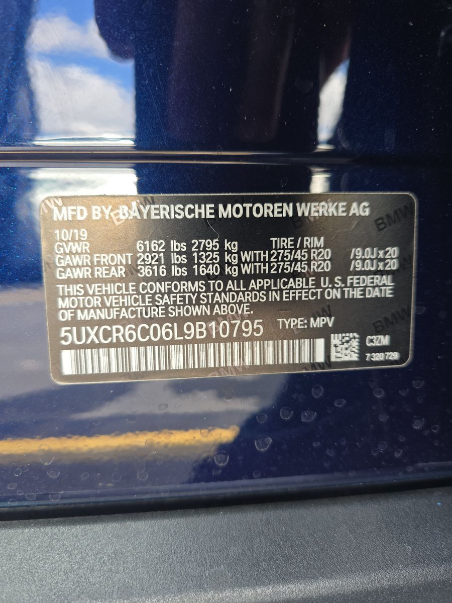 2020 BMW X5 xDrive40i AWD