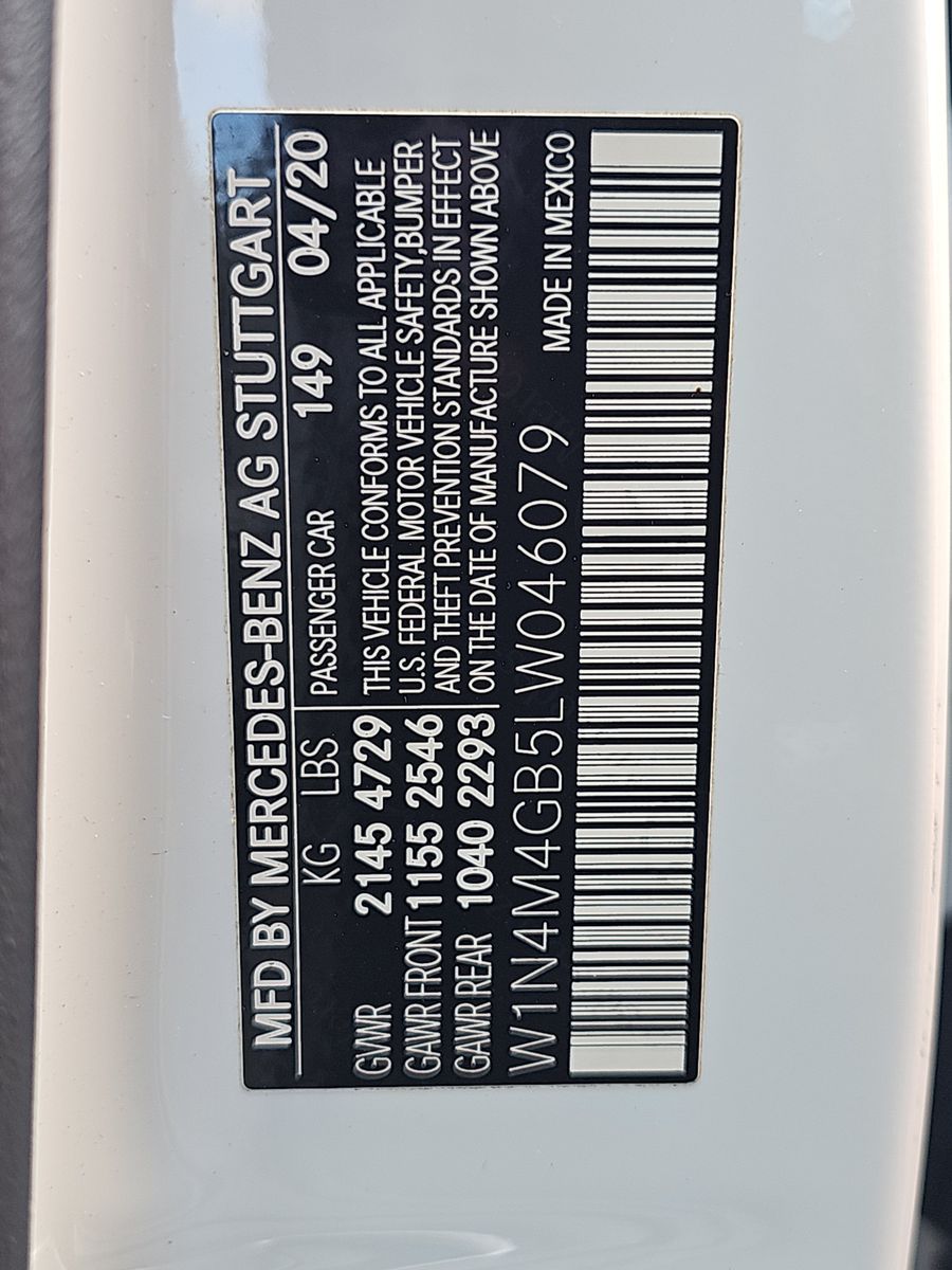 2020 Mercedes-Benz GLB GLB 250 FWD