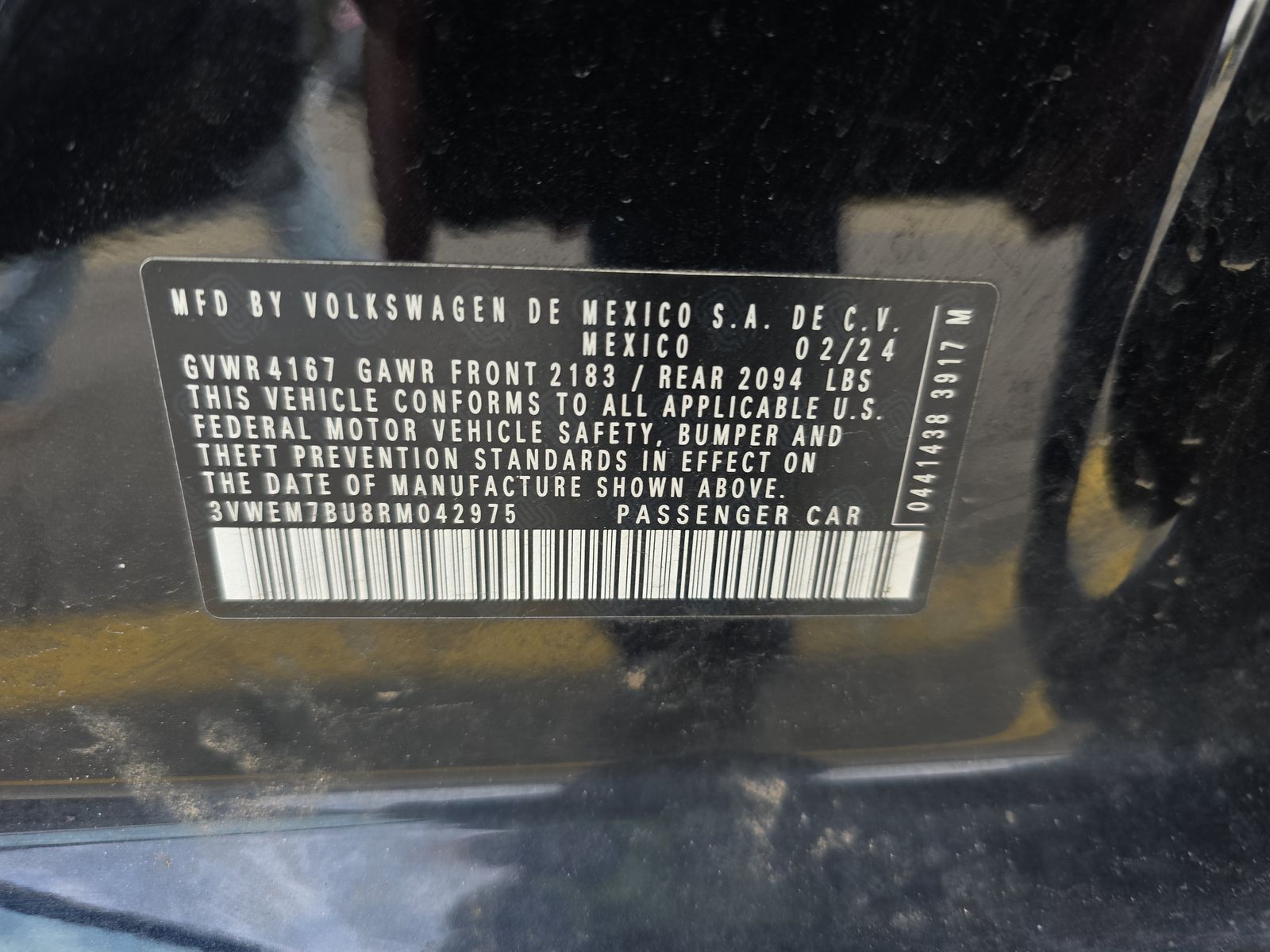 2024 Volkswagen Jetta 1.5T SE FWD