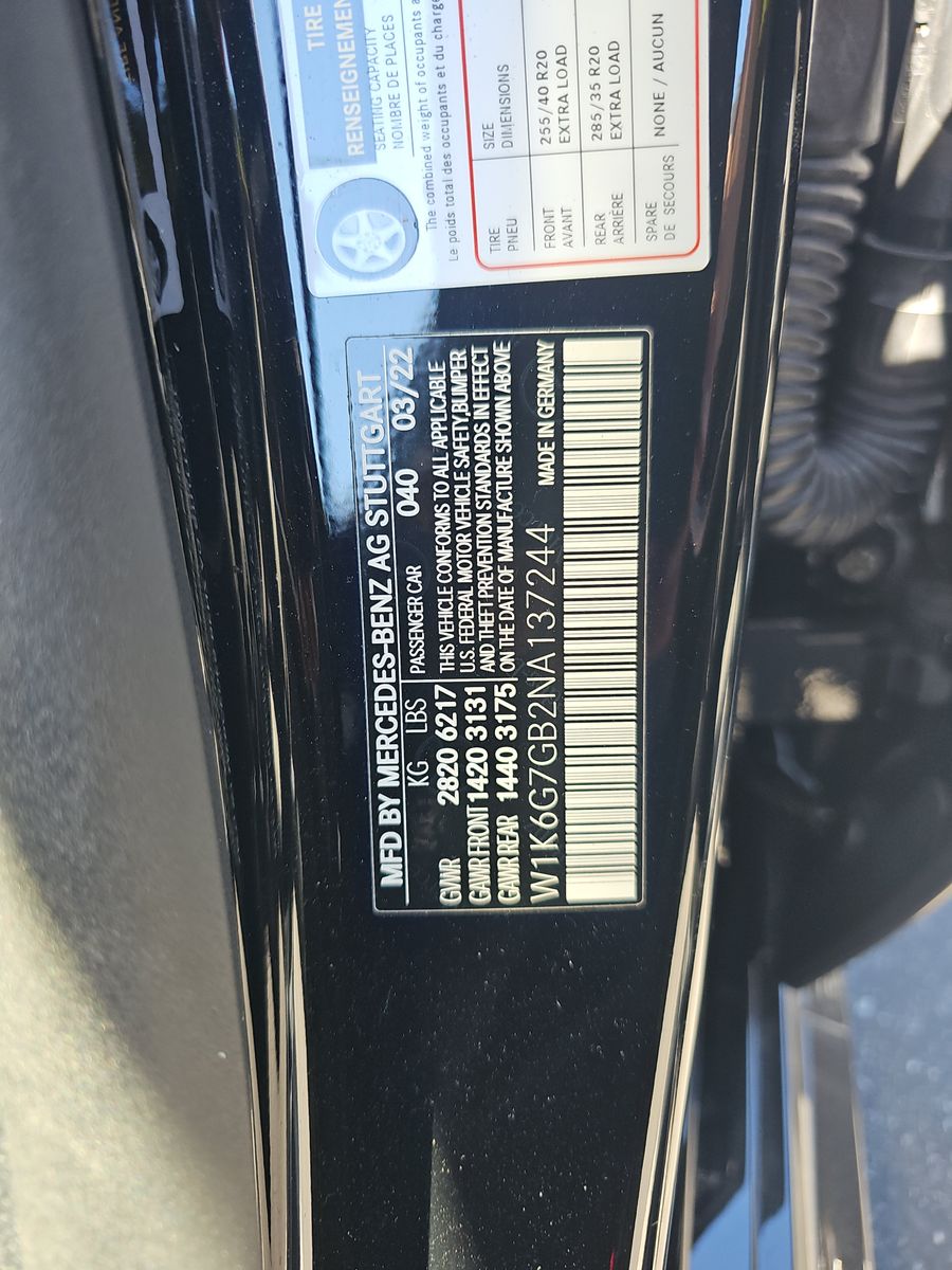 2022 Mercedes-Benz S-Class S 580 AWD