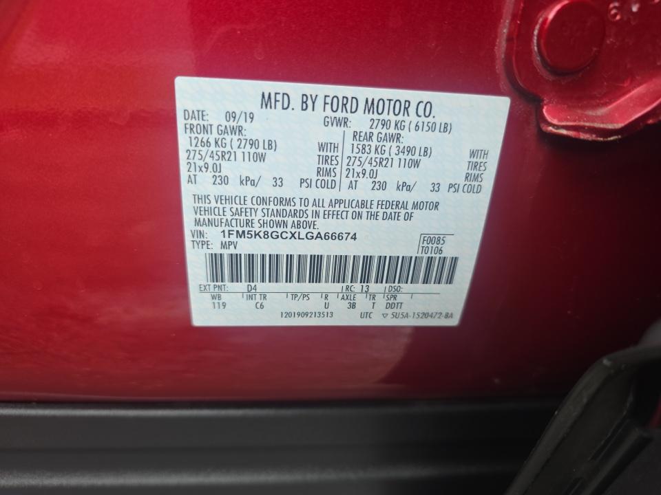 2020 Ford Explorer ST AWD