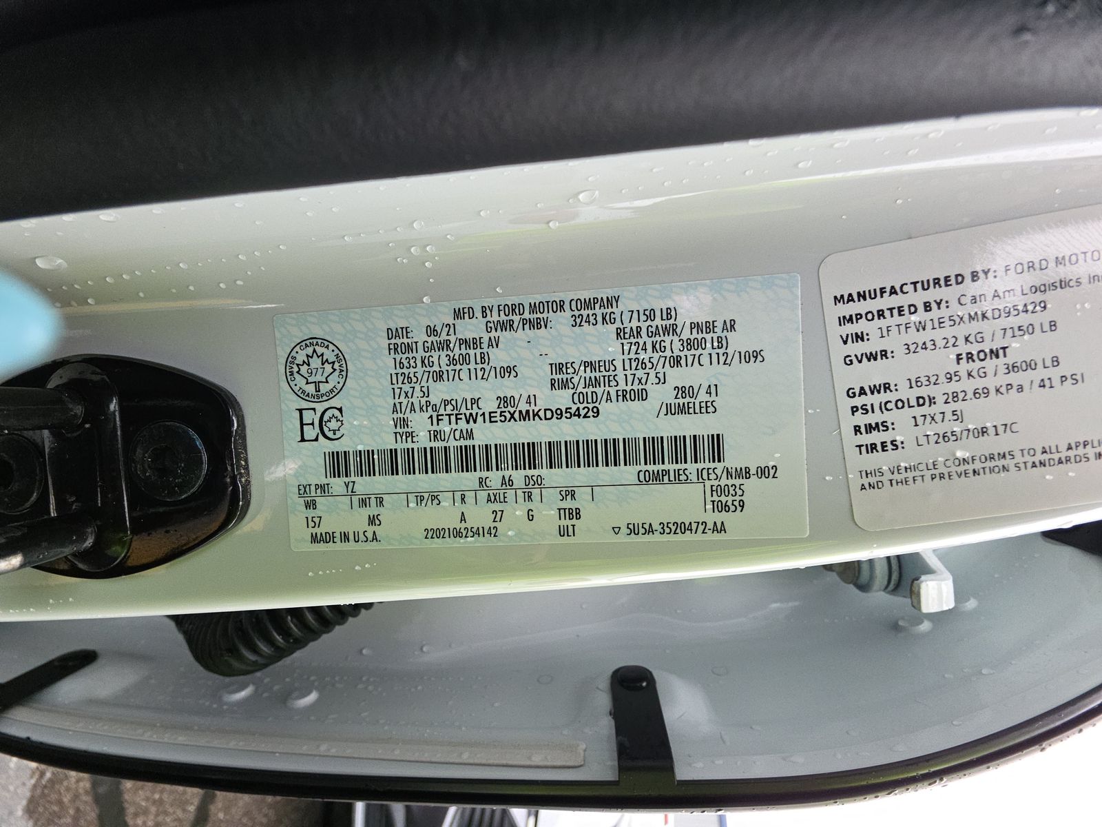 2021 Ford F-150 XLT AWD