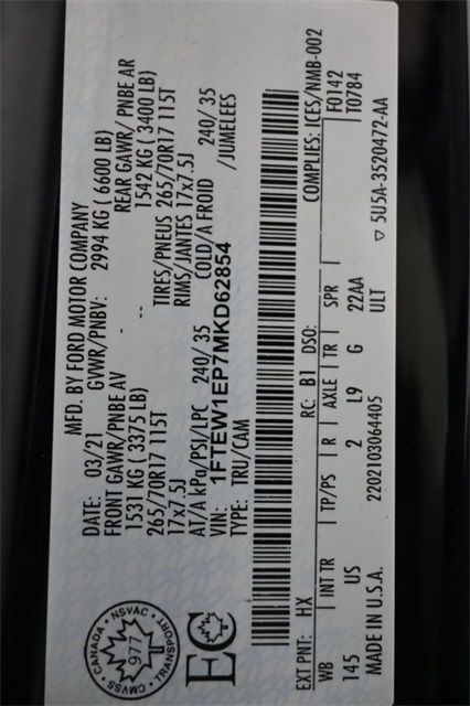 2021 Ford F-150 XLT AWD