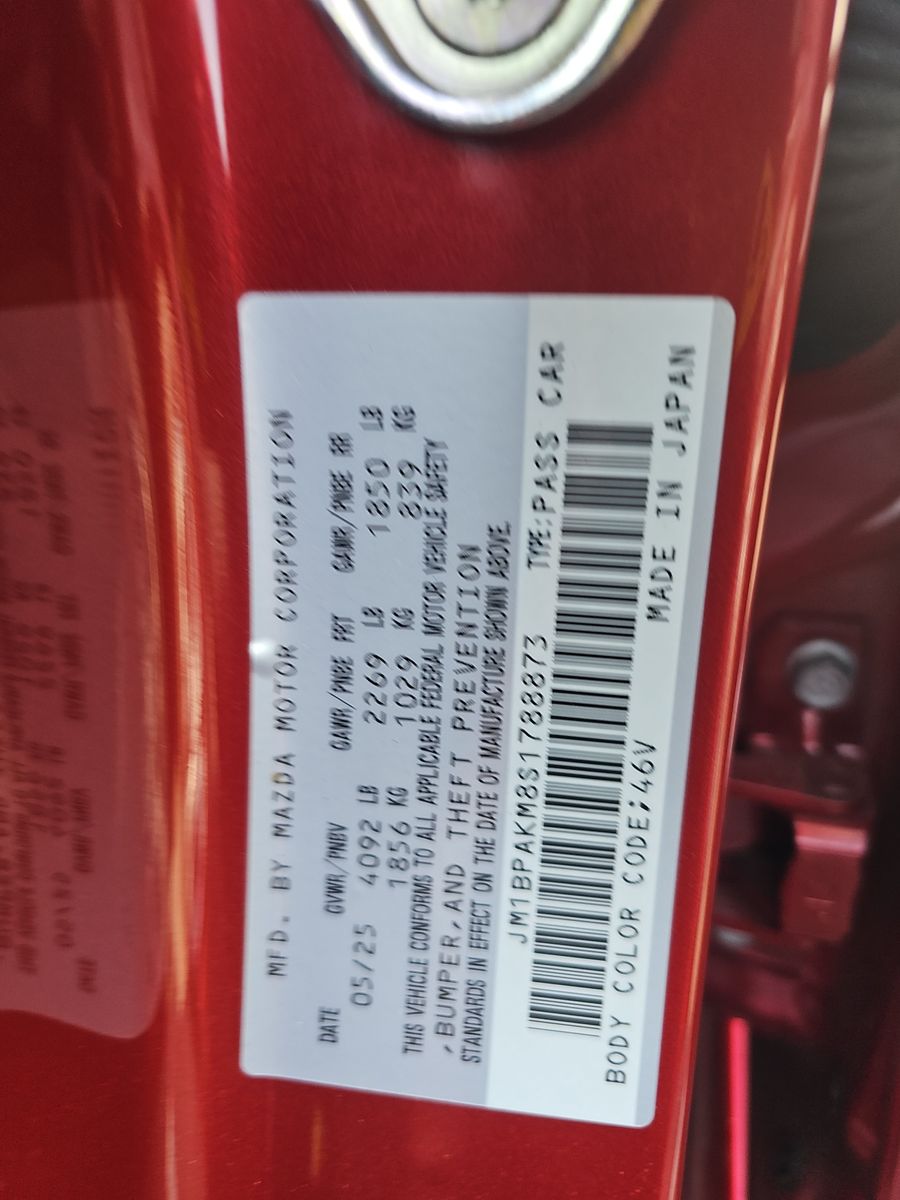 2025 MAZDA MAZDA3 2.5 S Select Sport FWD