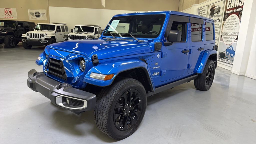 JEEP SAHARA 4XE SPORT UTILITY 4D - 5