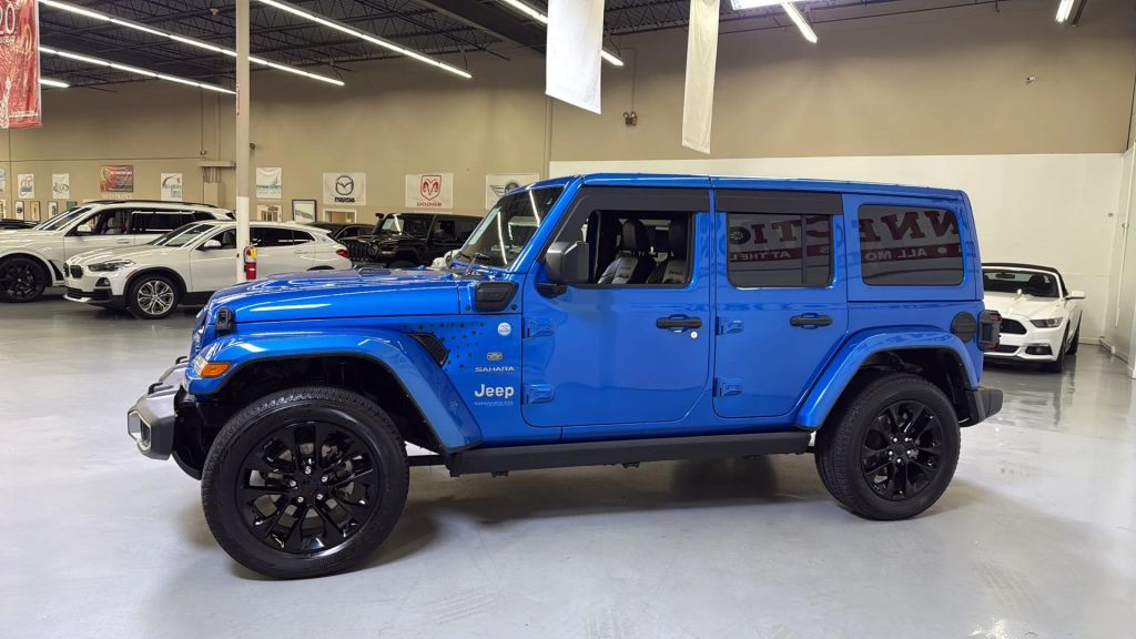 JEEP SAHARA 4XE SPORT UTILITY 4D - 6