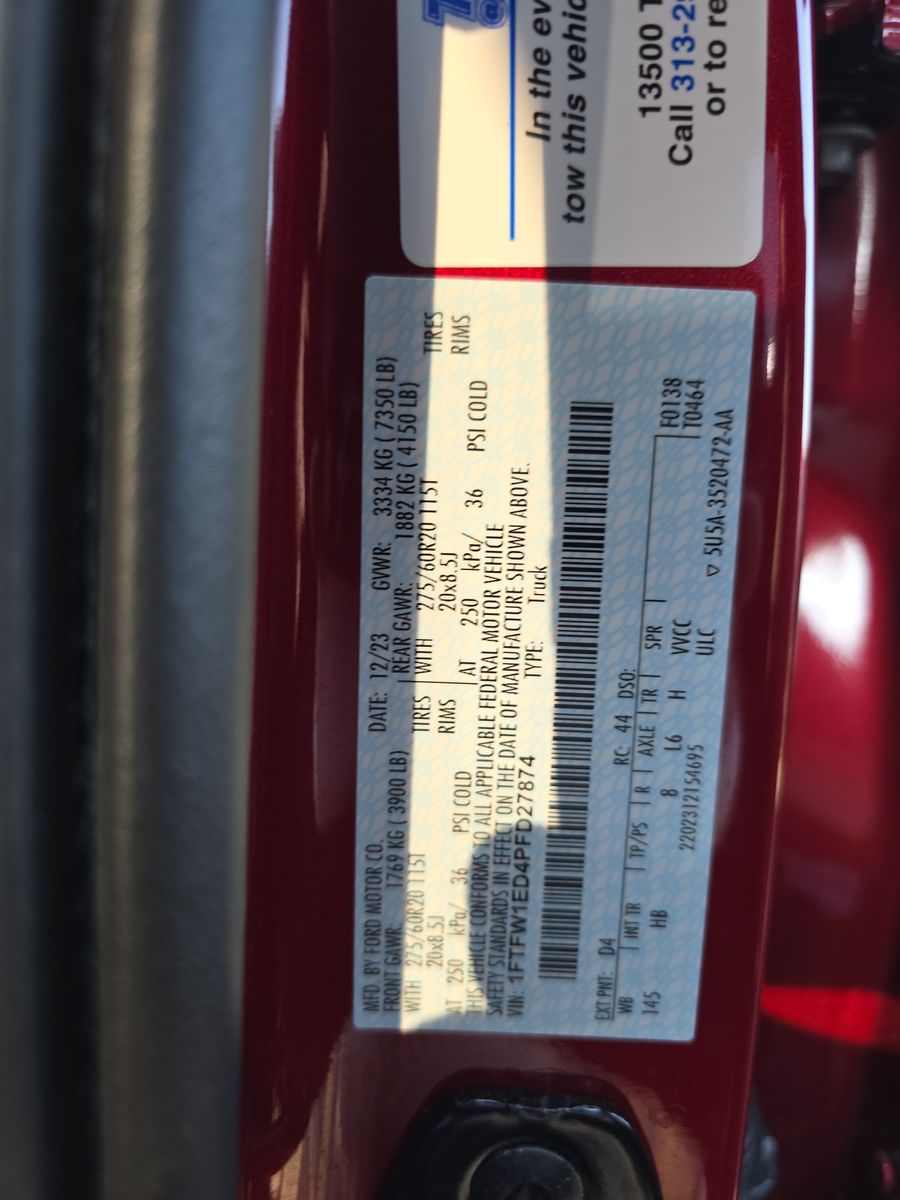 2023 Ford F-150 Hybrid Lariat AWD