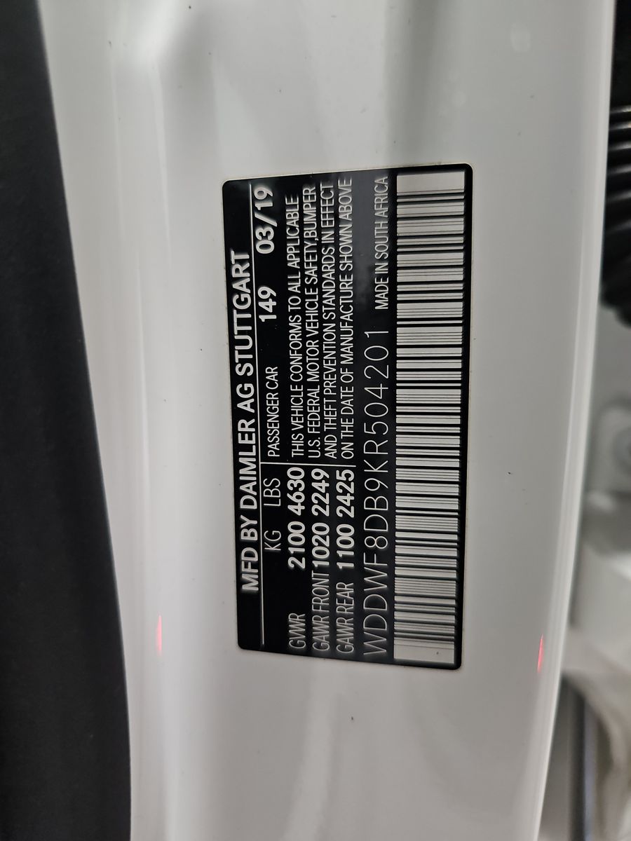 2019 Mercedes-Benz C-Class C 300 RWD