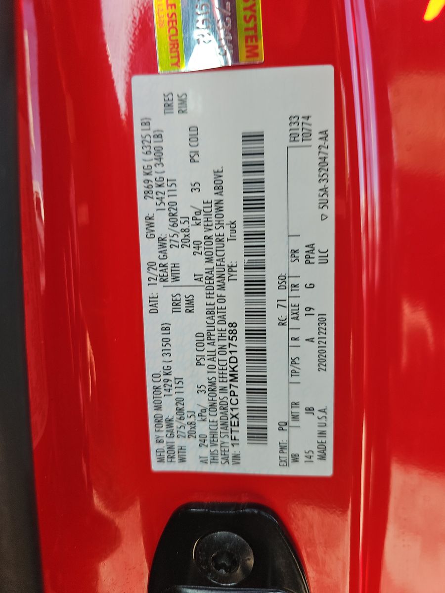 2021 Ford F-150 XL RWD