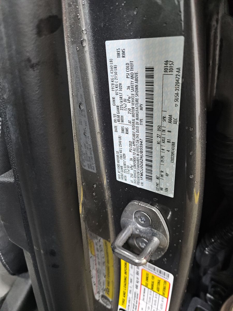 2022 Ford Escape SE FWD