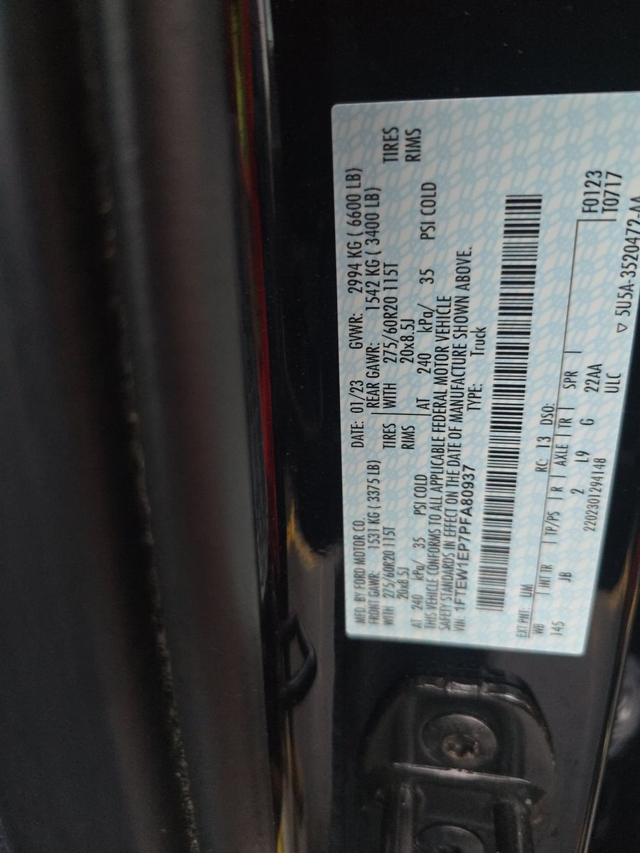 2023 Ford F-150 XL AWD