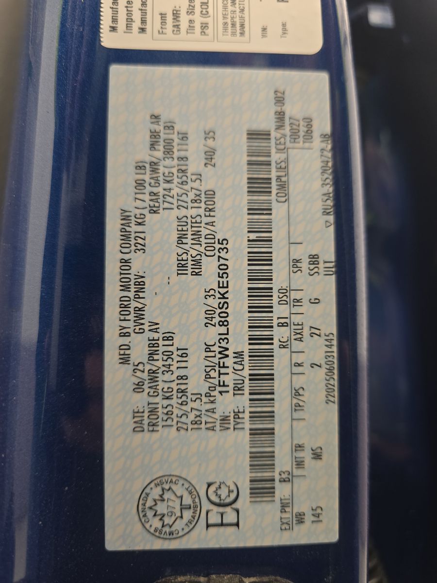 2025 Ford F-150 XLT AWD