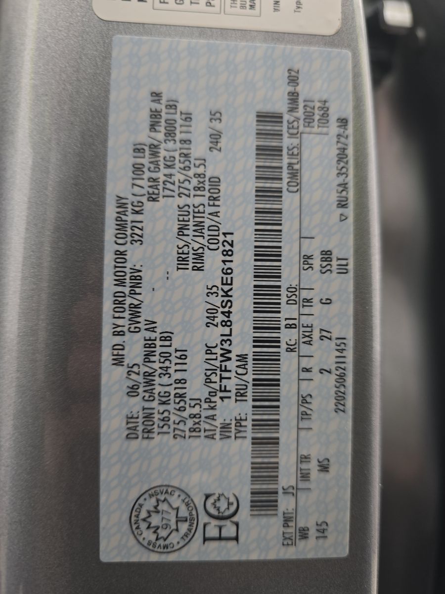 2025 Ford F-150 XLT AWD