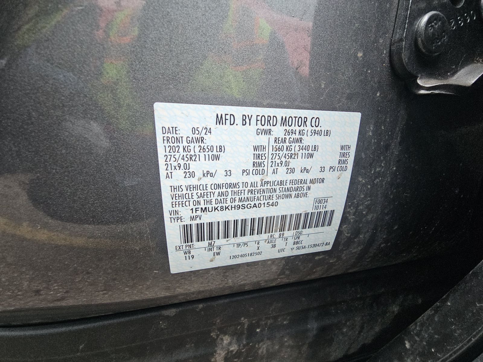 2025 Ford Explorer ST-Line AWD