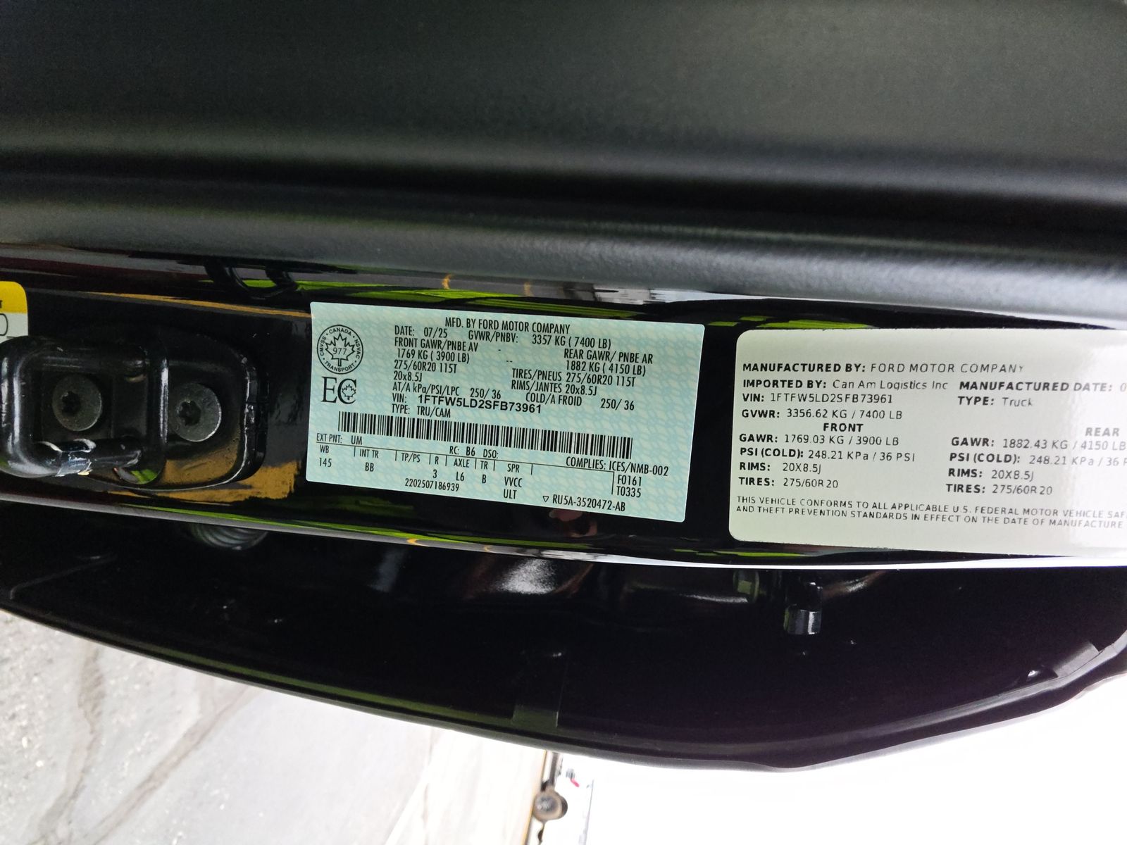 2025 Ford F-150 Hybrid Lariat AWD