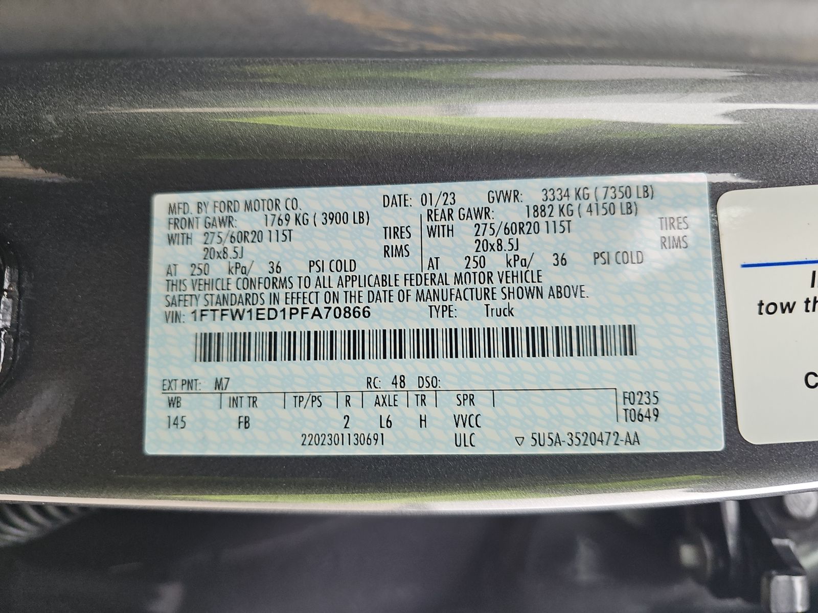 2023 Ford F-150 Hybrid XLT AWD