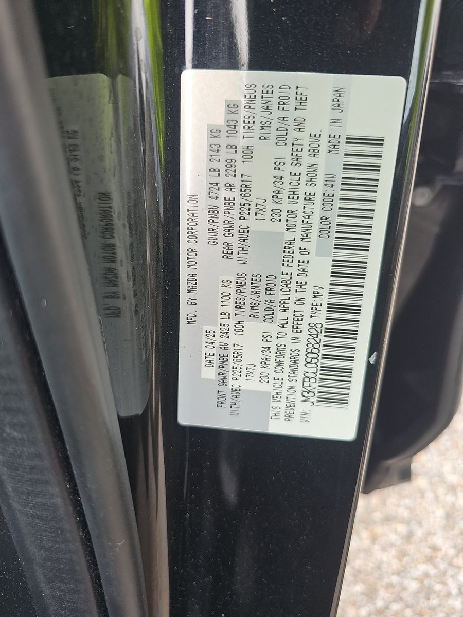 2025 MAZDA CX-5 2.5 S Preferred Package AWD