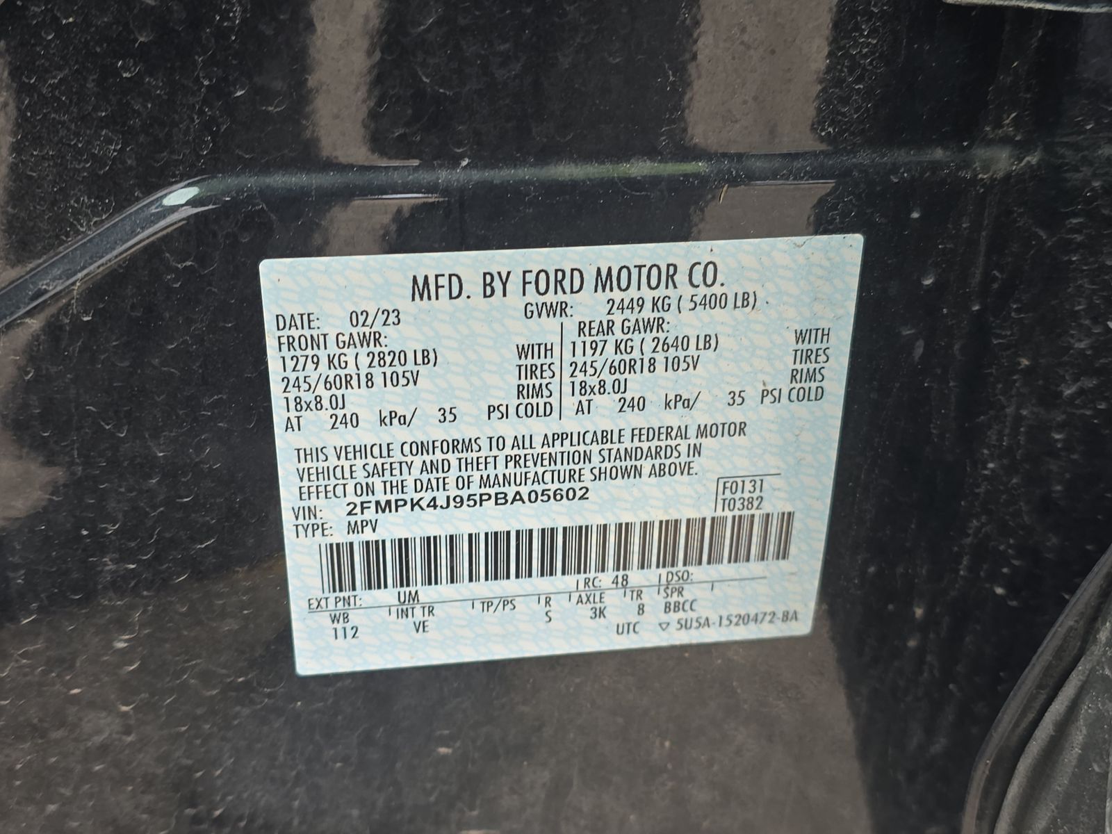 2023 Ford Edge SEL AWD