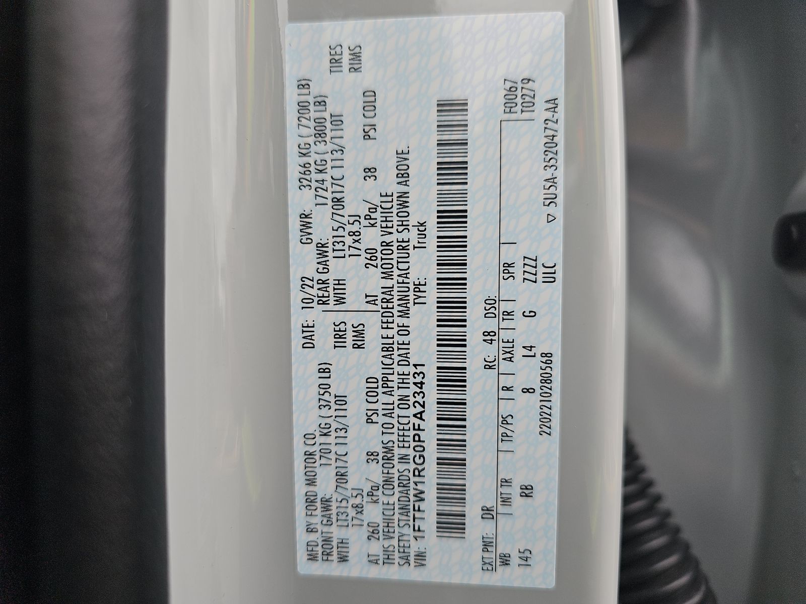 2023 Ford F-150 Raptor AWD