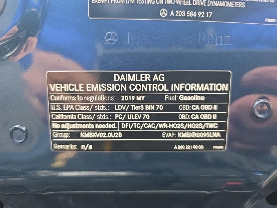 2019 Mercedes-Benz A-Class A 220 AWD