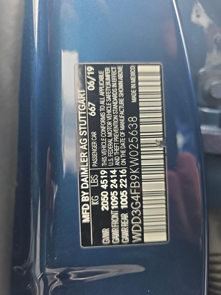 2019 Mercedes-Benz A-Class A 220 AWD