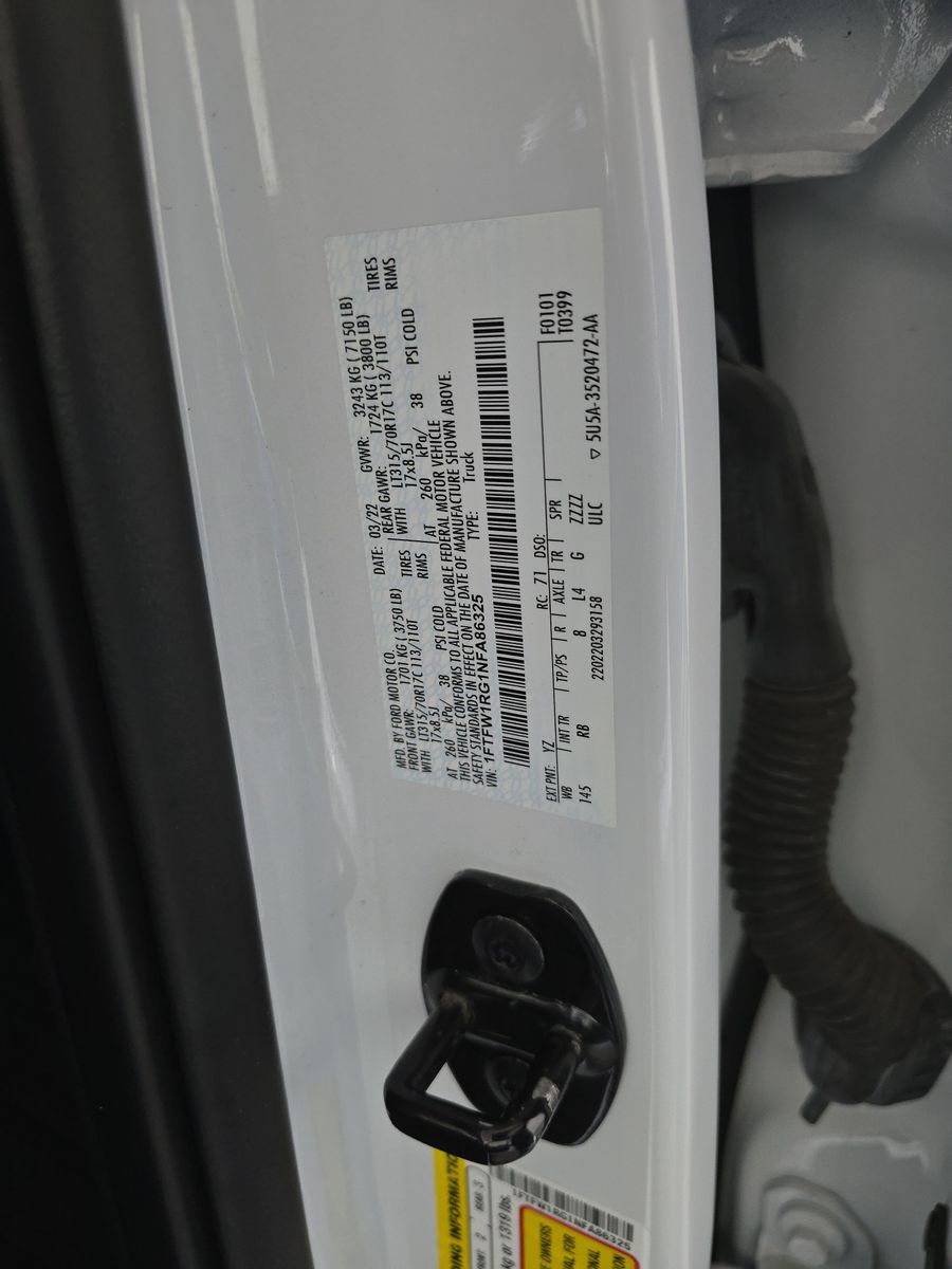 2022 Ford F-150 Raptor AWD