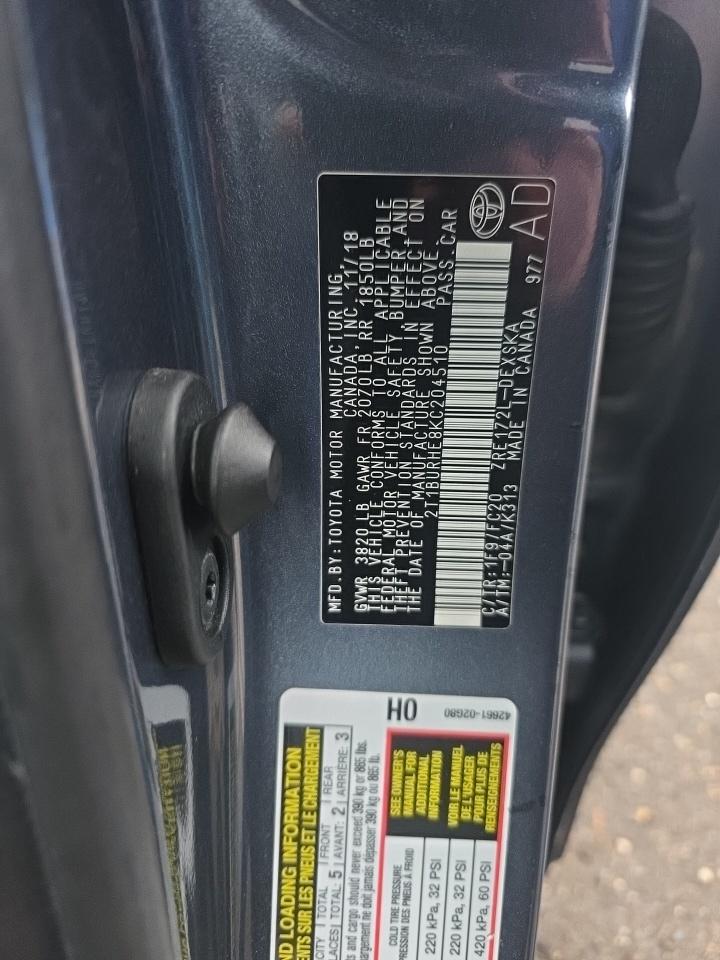 2019 Toyota Corolla SE FWD