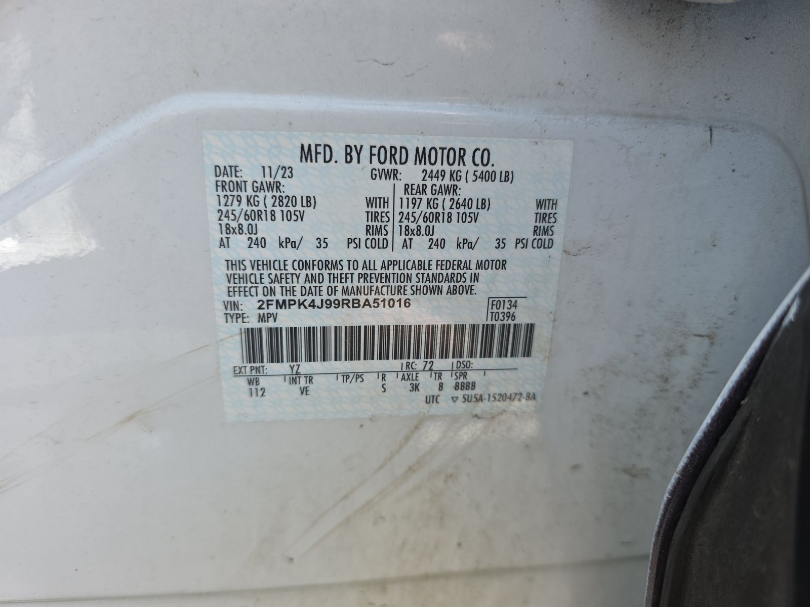 2024 Ford Edge SEL AWD