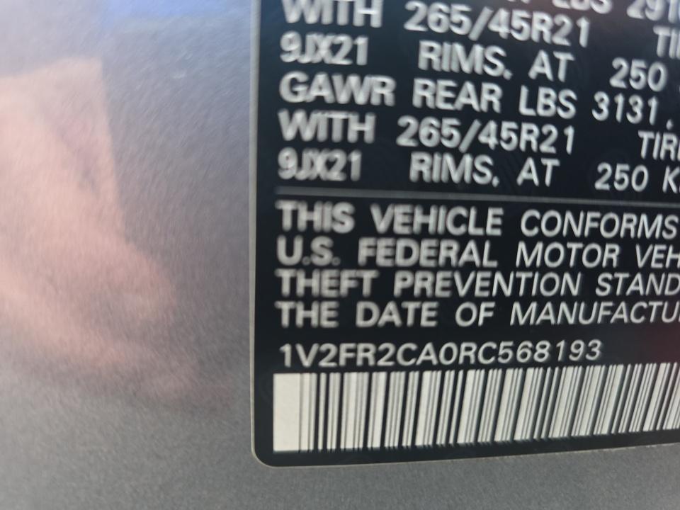 2024 Volkswagen Atlas 2.0T SEL Premium R-Line AWD