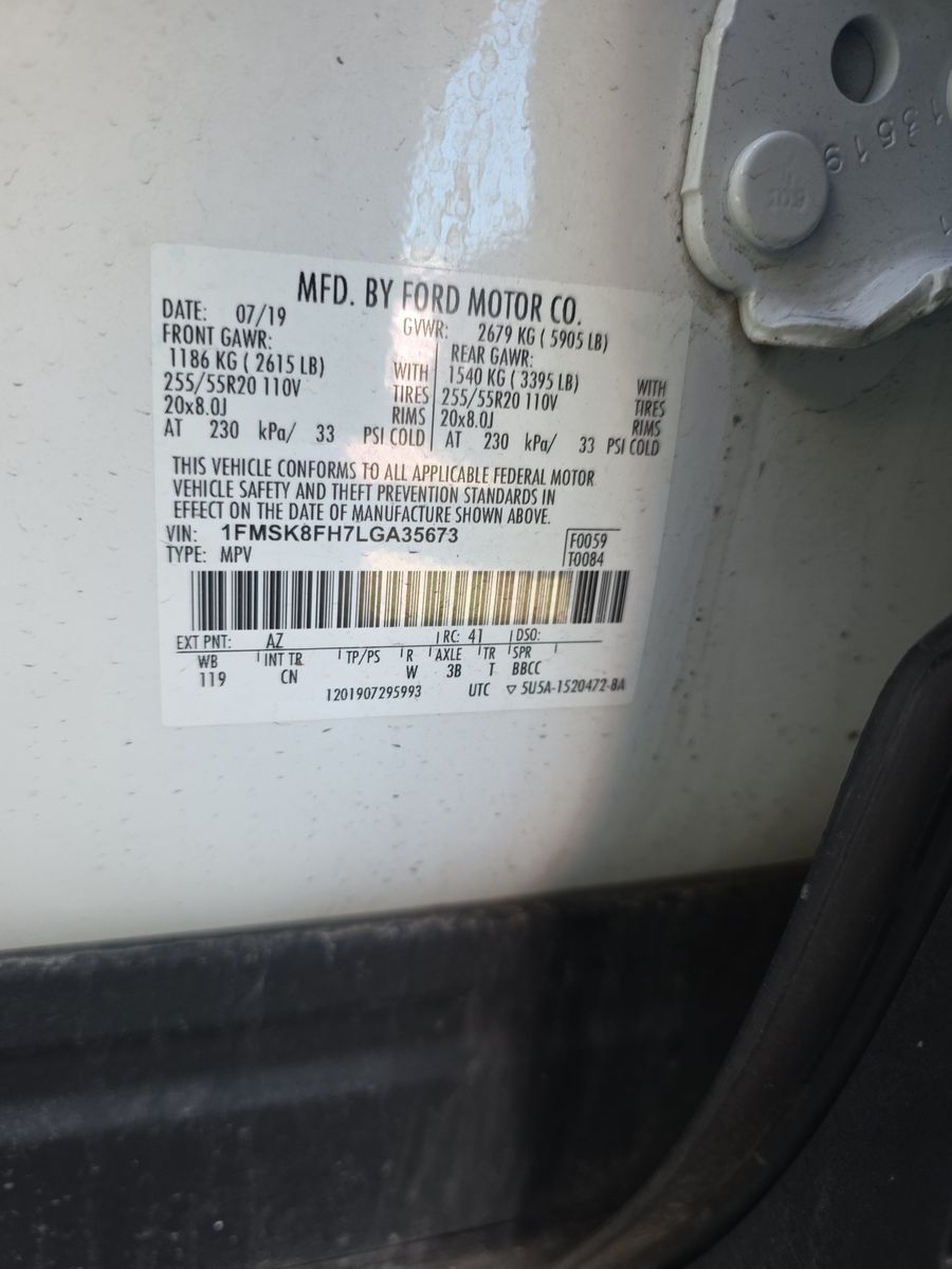 2020 Ford Explorer Limited AWD