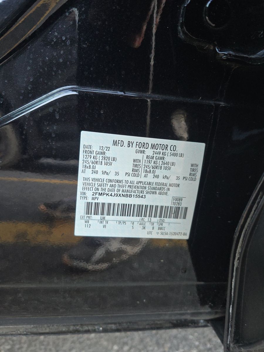 2022 Ford Edge SEL AWD