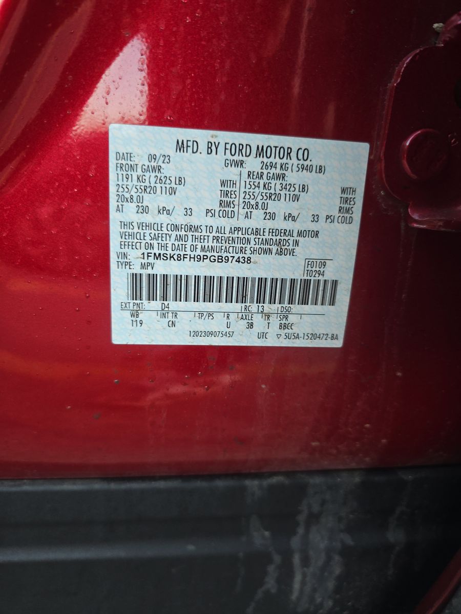 2023 Ford Explorer Limited AWD