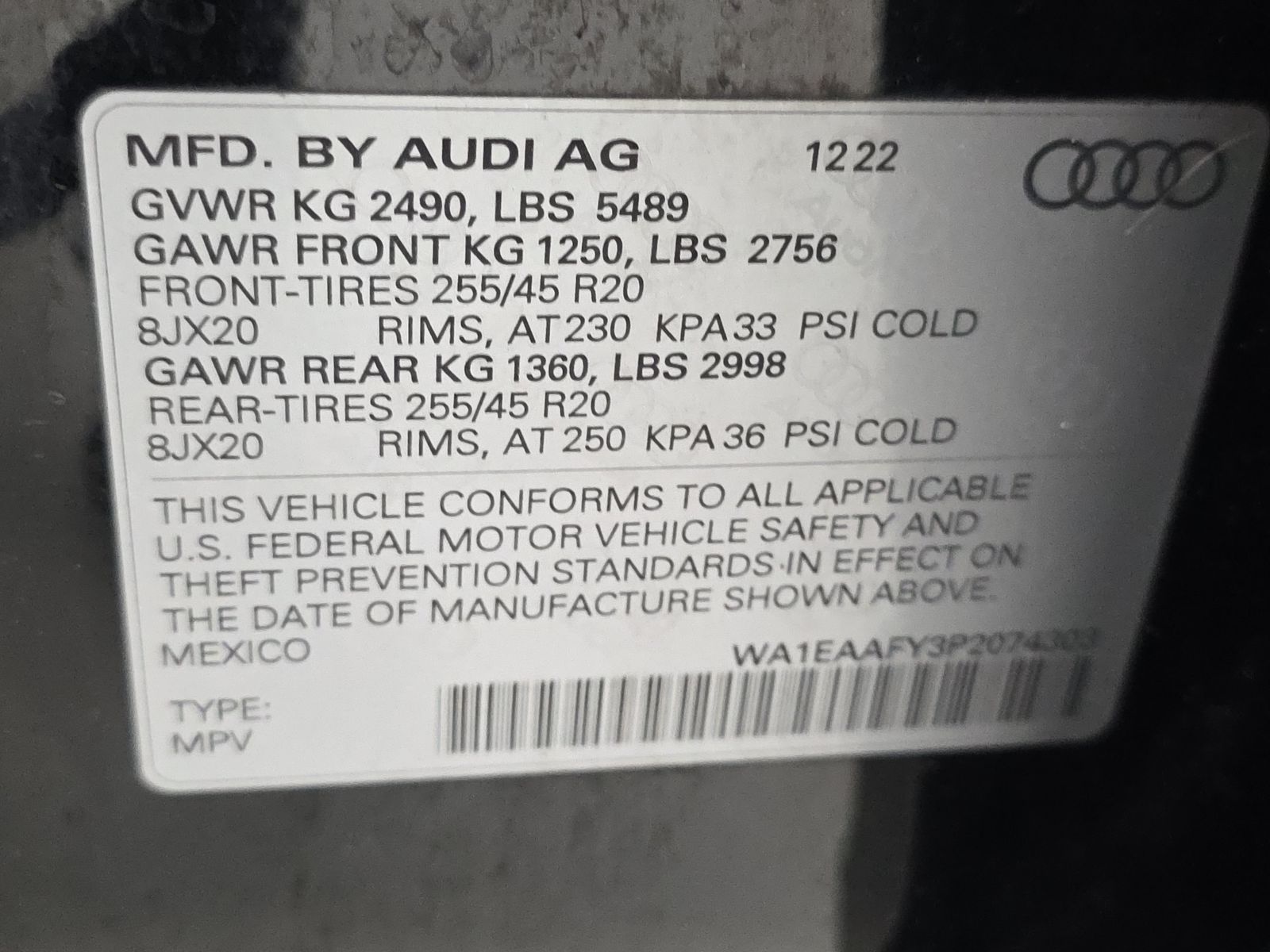 2023 Audi Q5 S line Premium Plus AWD