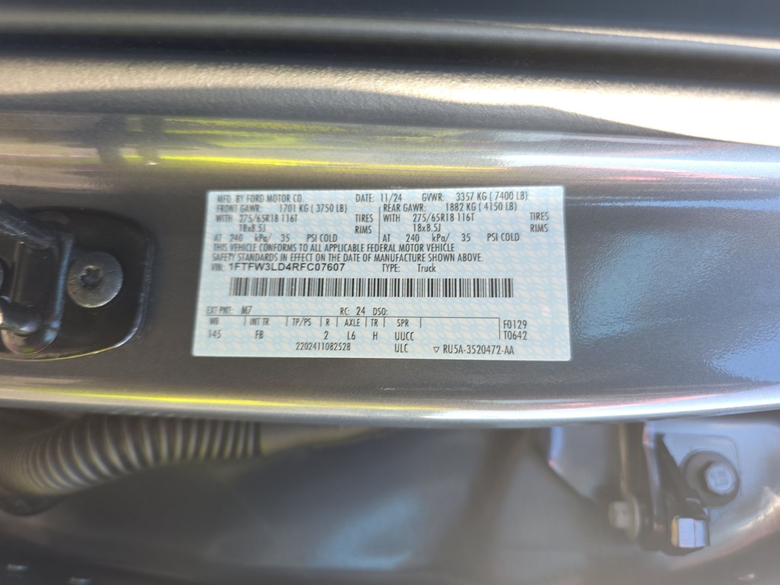 2024 Ford F-150 Hybrid XLT AWD