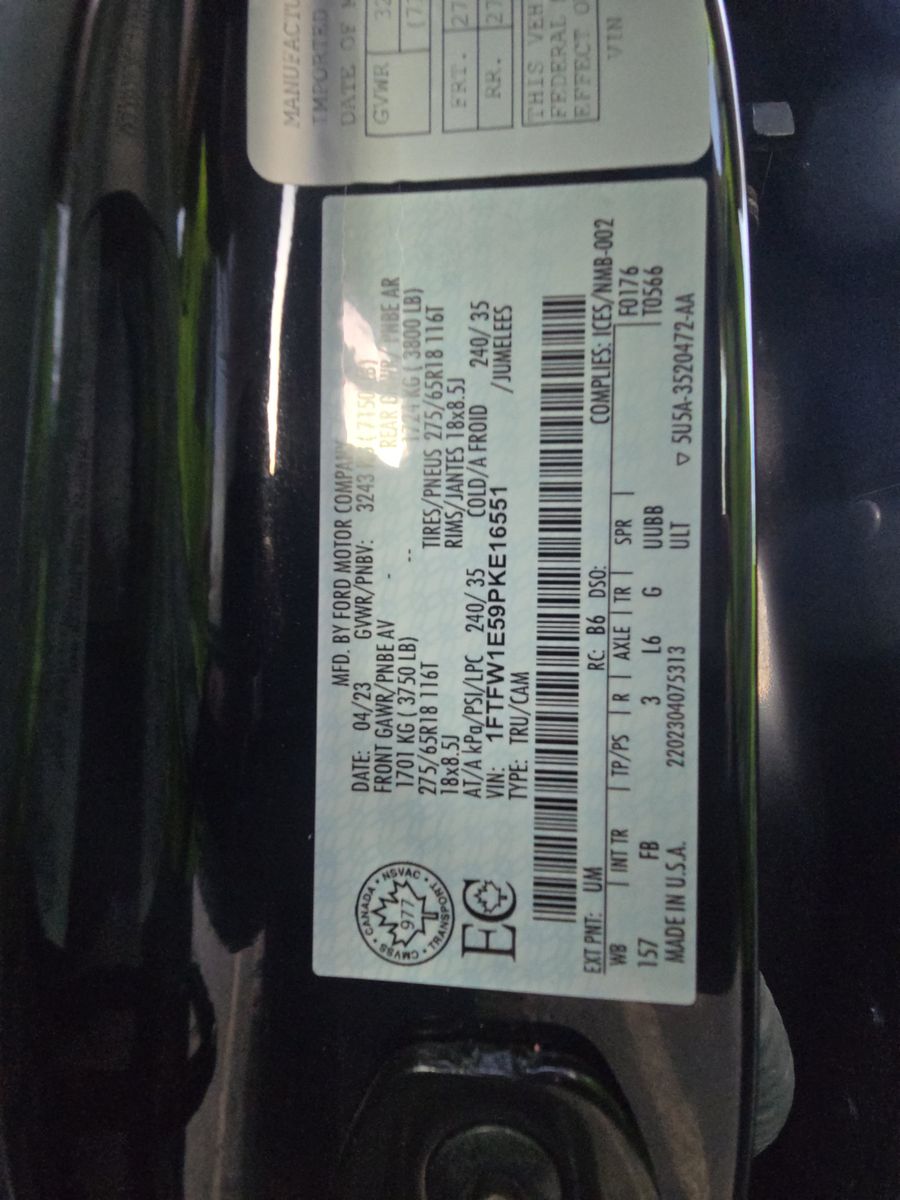 2023 Ford F-150 XLT AWD