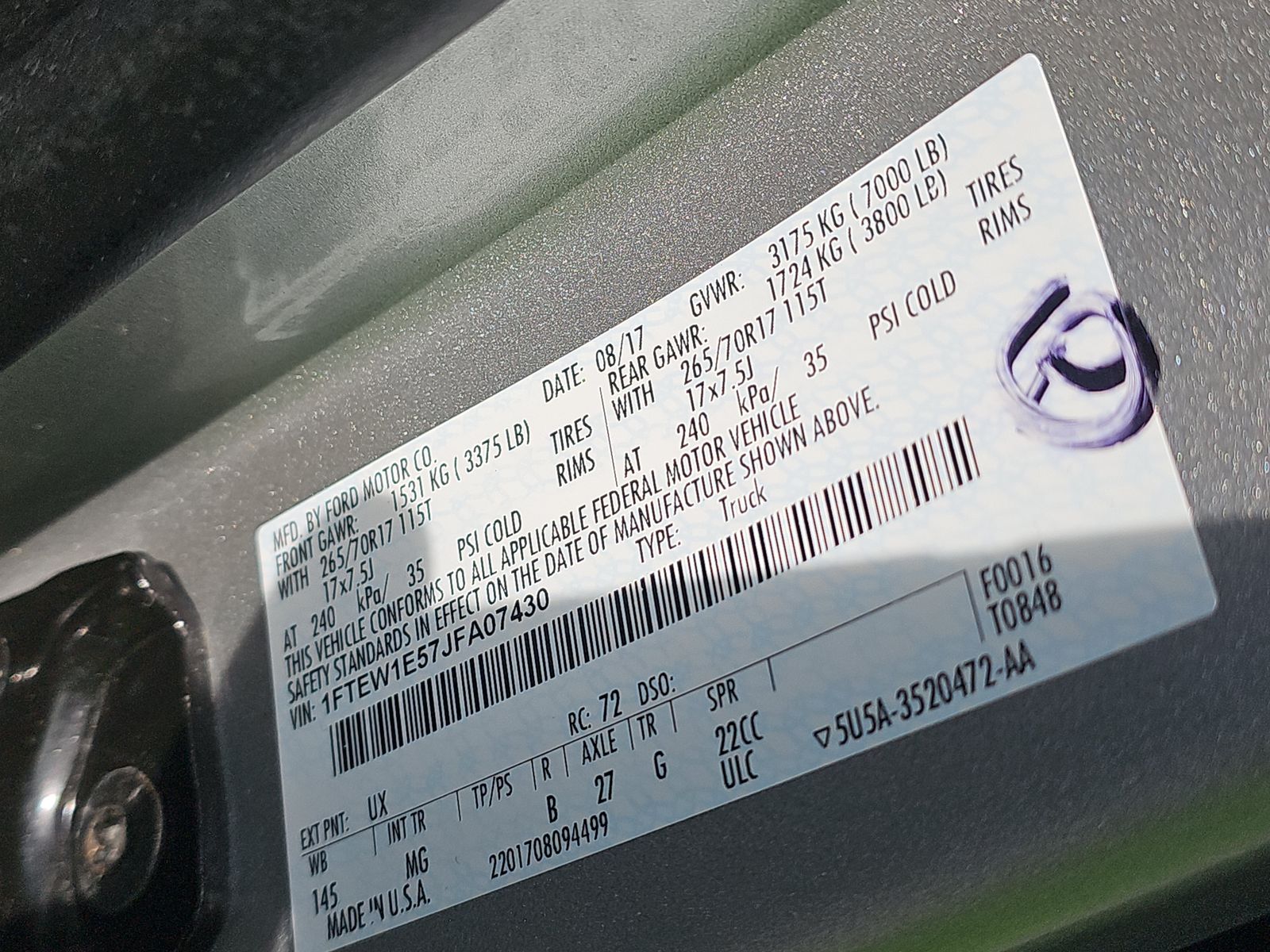 2018 Ford F-150 XLT AWD