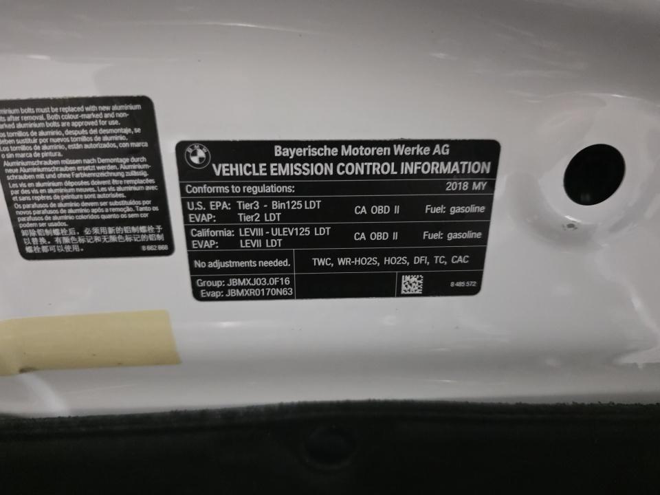 2018 BMW X6 xDrive35i AWD