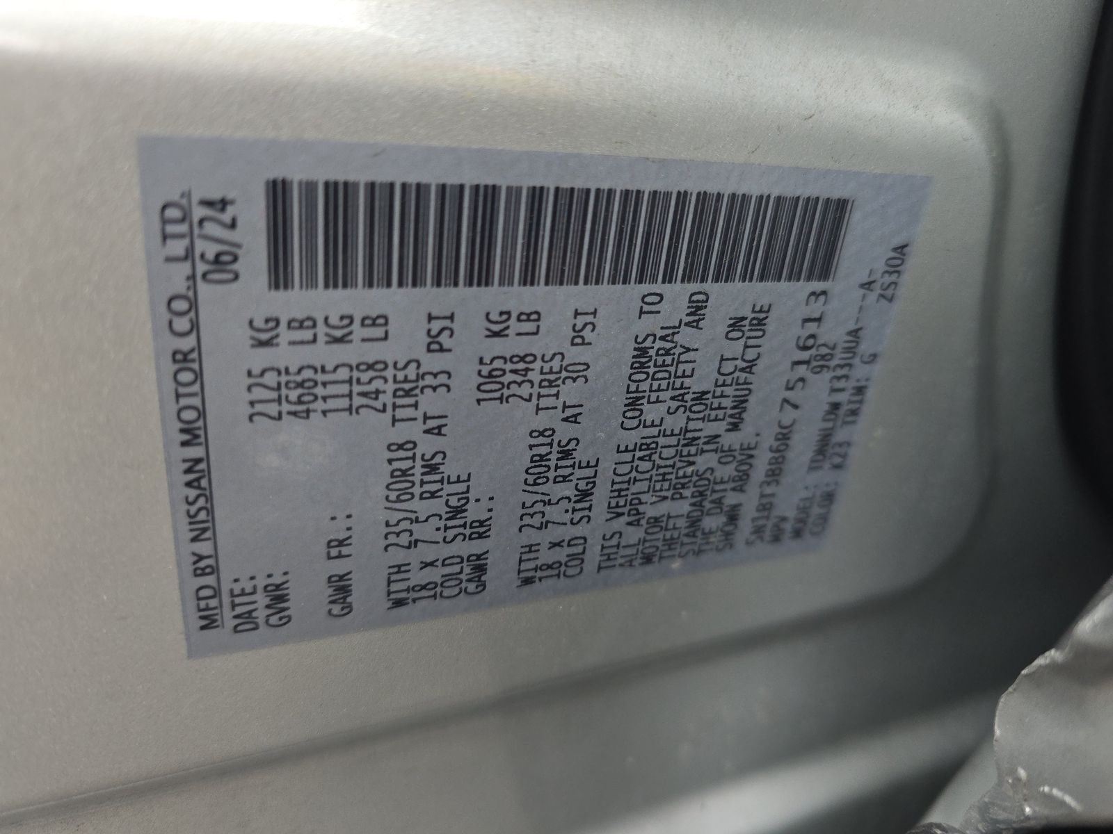 2024 Nissan Rogue SV AWD